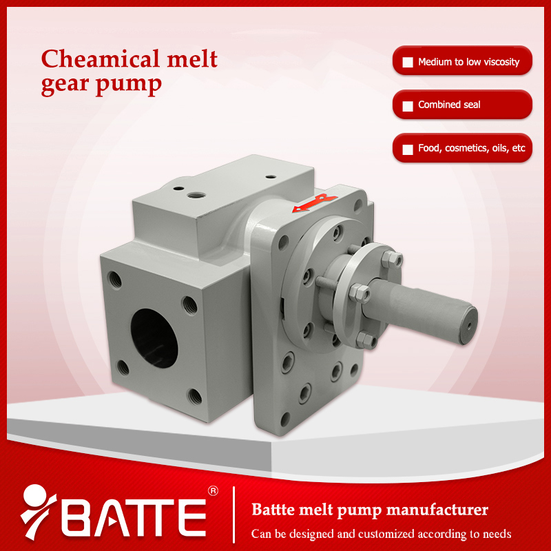 chemical gear metering pump