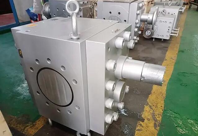 rubber extruder melt gear pump