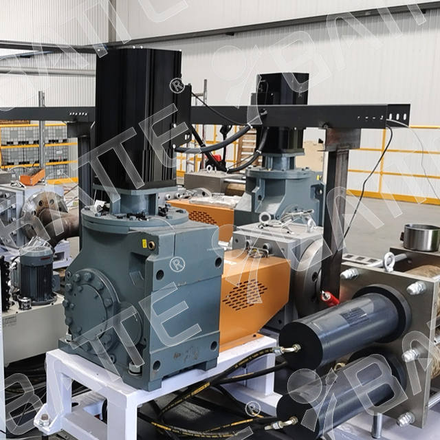 melt pump extrusion